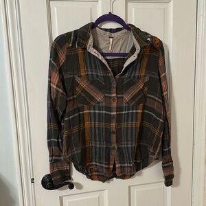Free People Lightweight Flannel